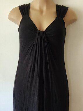 London Style dress sz 16 black GUC